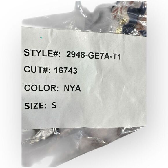 NWOT City Studio Floral Print Mini Dress Blue Small - Picture 2 of 11